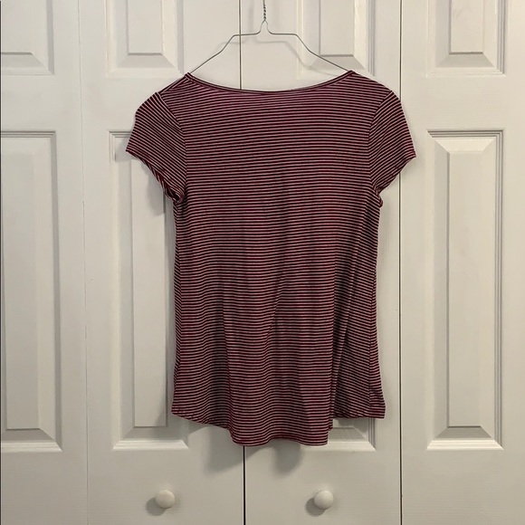 Wine Striped Tshirt - Picture 3 of 3